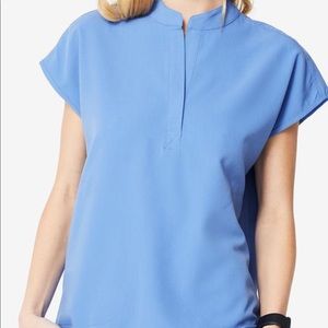 FIGS Scrubs Set Ceil Blue S Top & Tall pants